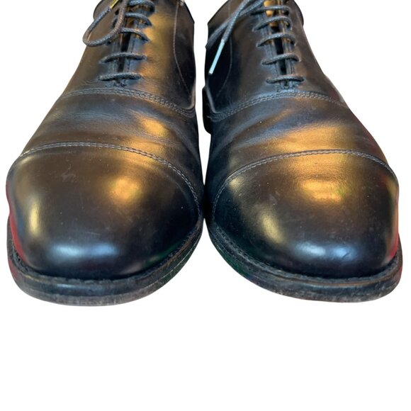 Allen Edmonds Park Avenue Black Leather Cap Toe Oxford Shoes Men Size 10 2E Wide main image 16